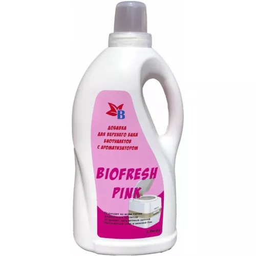 Жидкость для биотуалета BioFresh Pink 2л.