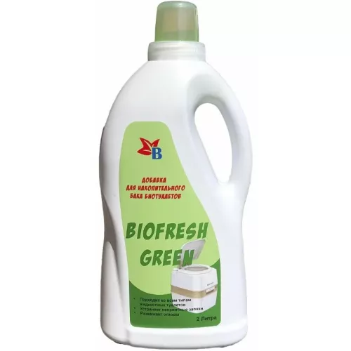 Жидкость для биотуалета BioFresh Green 2л.