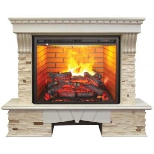 Каминокомплект RealFlame портал Sorento 25,5/26 с очагом 3D Cassette 630 со вставкой