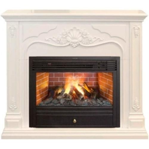 Каминокомплект RealFlame портал Victoria 26 WT с очагом 3D Cassette 630 со вставкой